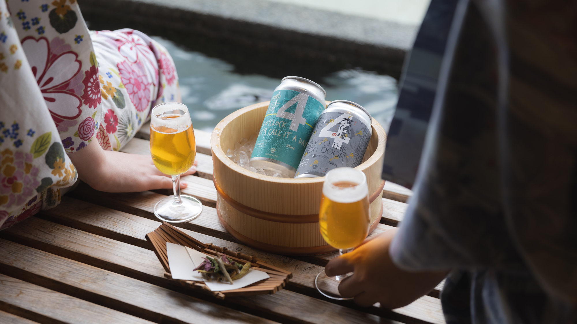 【夏限定:湯上りビール】夏の暑い日に冷たいビールで！