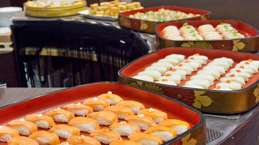 新鮮魚介を堪能できる「握り寿司」