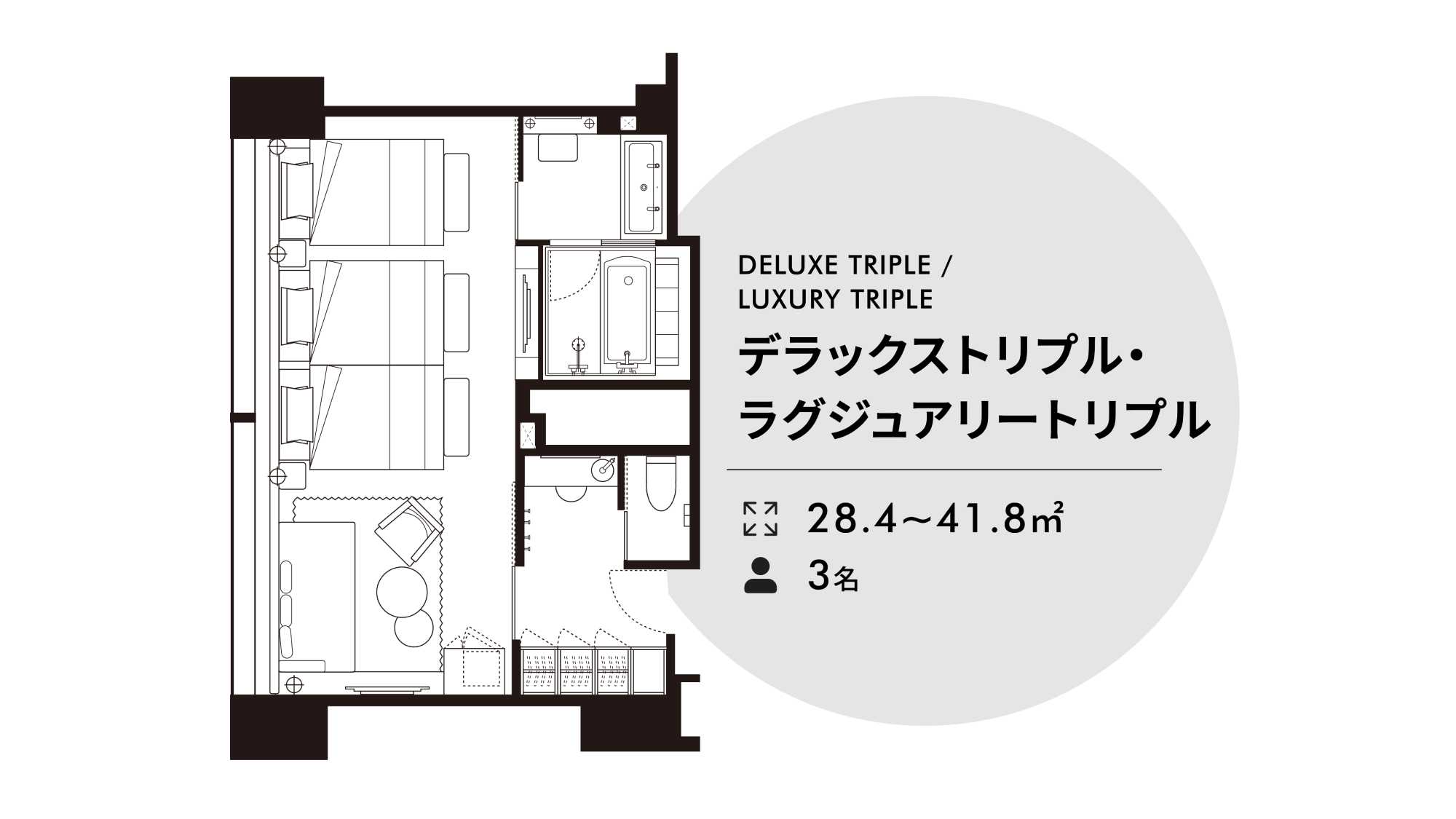 デラックストリプル・ラグジュアリートリプル