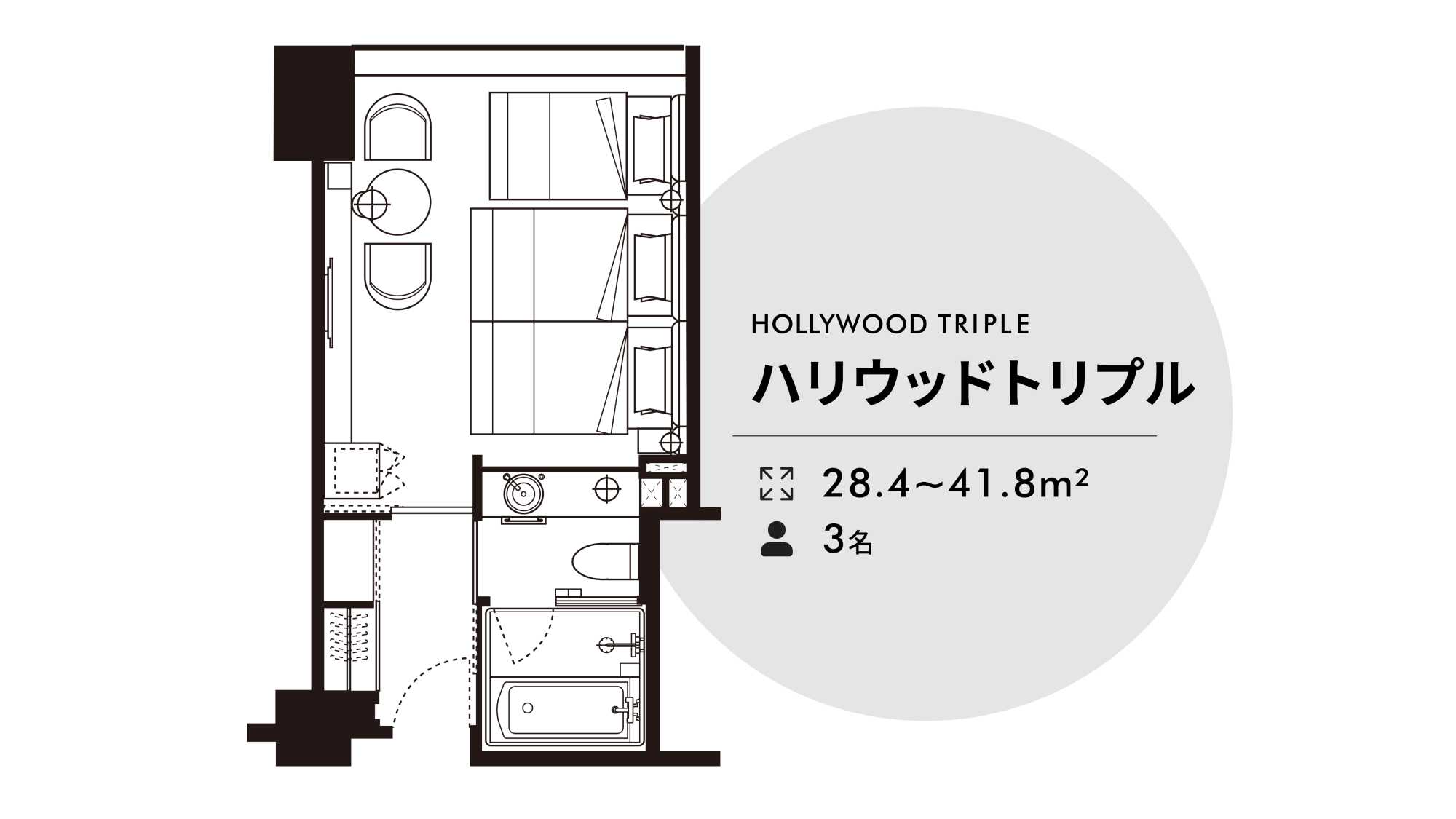 ハリウッドトリプル