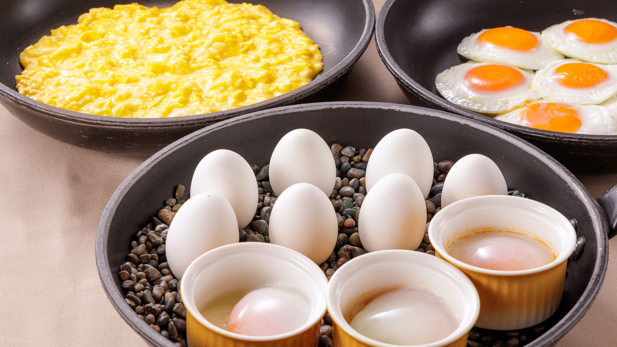 朝食ビュッフェ：お好みに合わせたたまご料理をお楽しみください(イメージ)