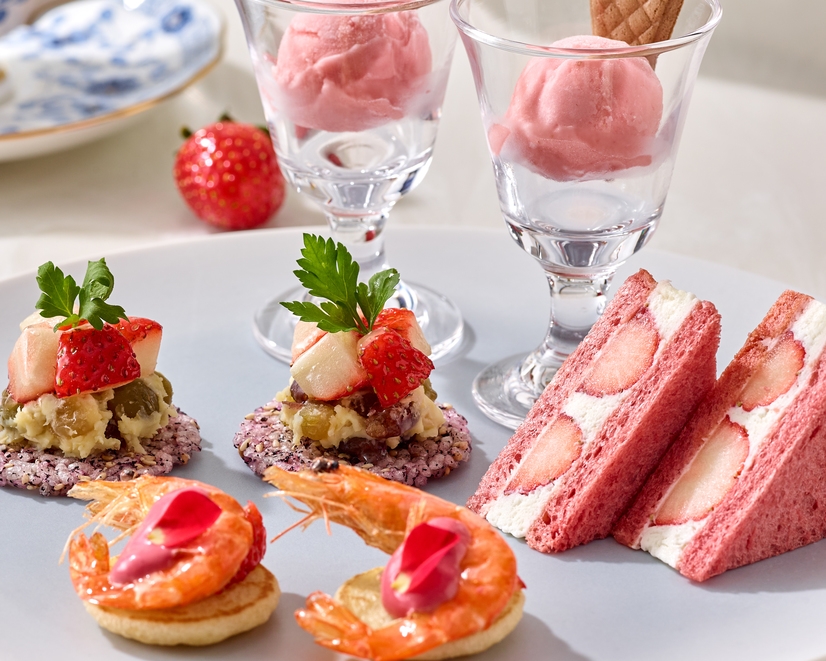 【宿泊＆アフタヌーンティー】海辺のリゾートホテルでティータイム♪イチゴのアフタヌーンティー付きプラン