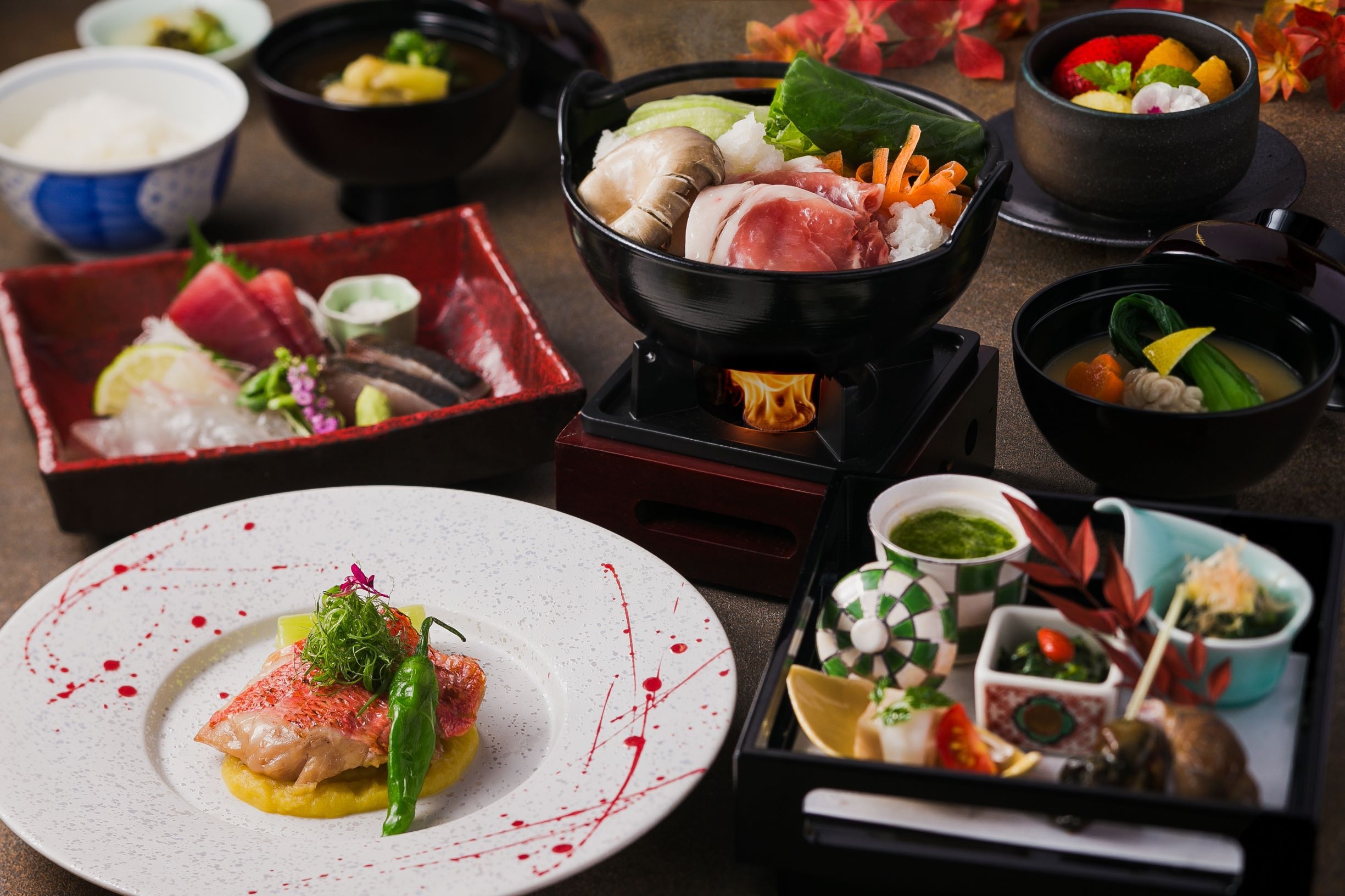 【カジュアル】伊勢志摩の旬の食材を気軽に愉しむ会席コース《千草》