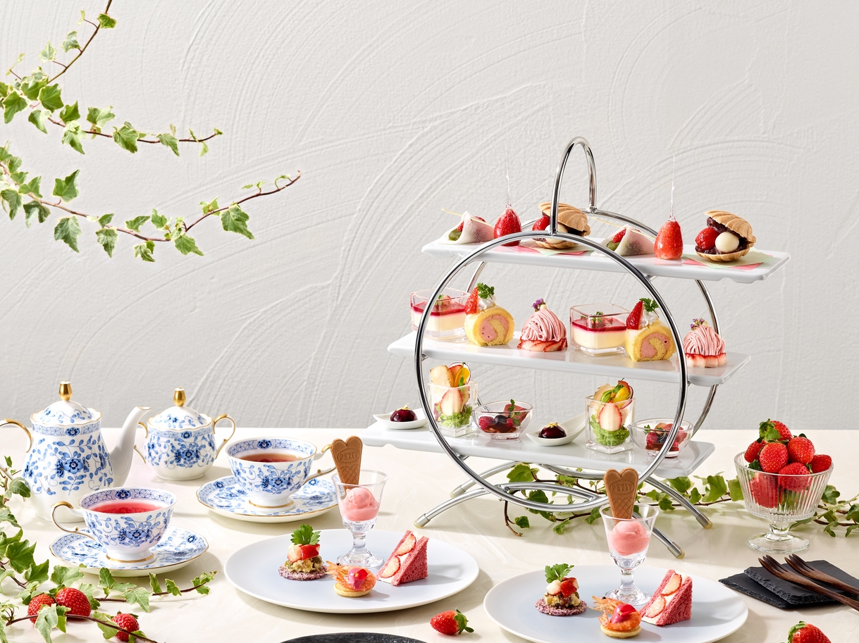 【宿泊＆アフタヌーンティー】海辺のリゾートホテルでティータイム♪イチゴのアフタヌーンティー付きプラン