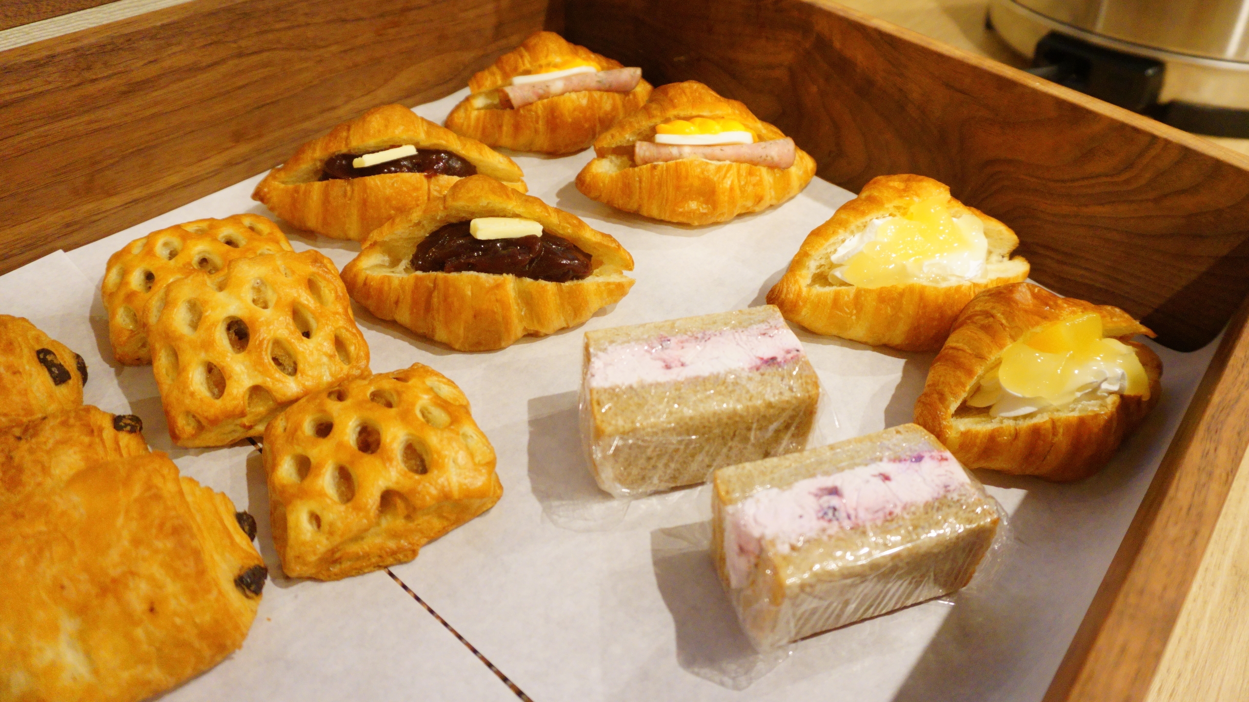 【朝食ビュッフェ一例】手作りオリジナルサンド