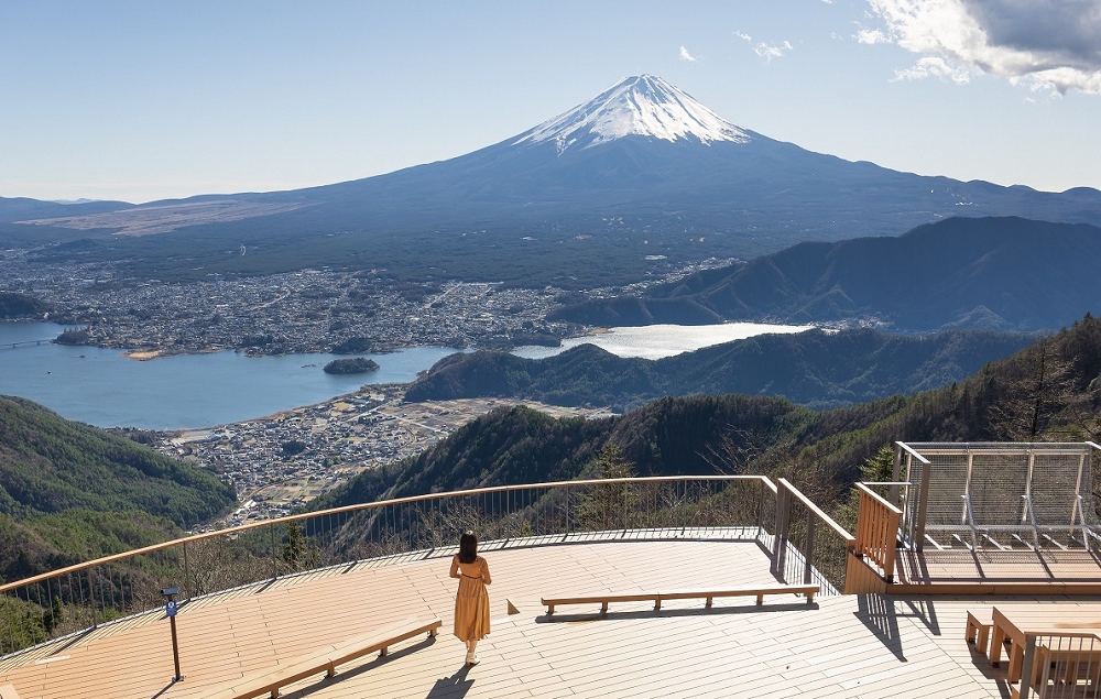 FUJIYAMAツインテラスからの絶景