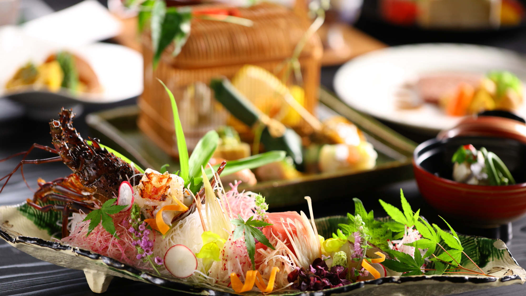 【特別旬彩懐石】御造り　料理イメージ