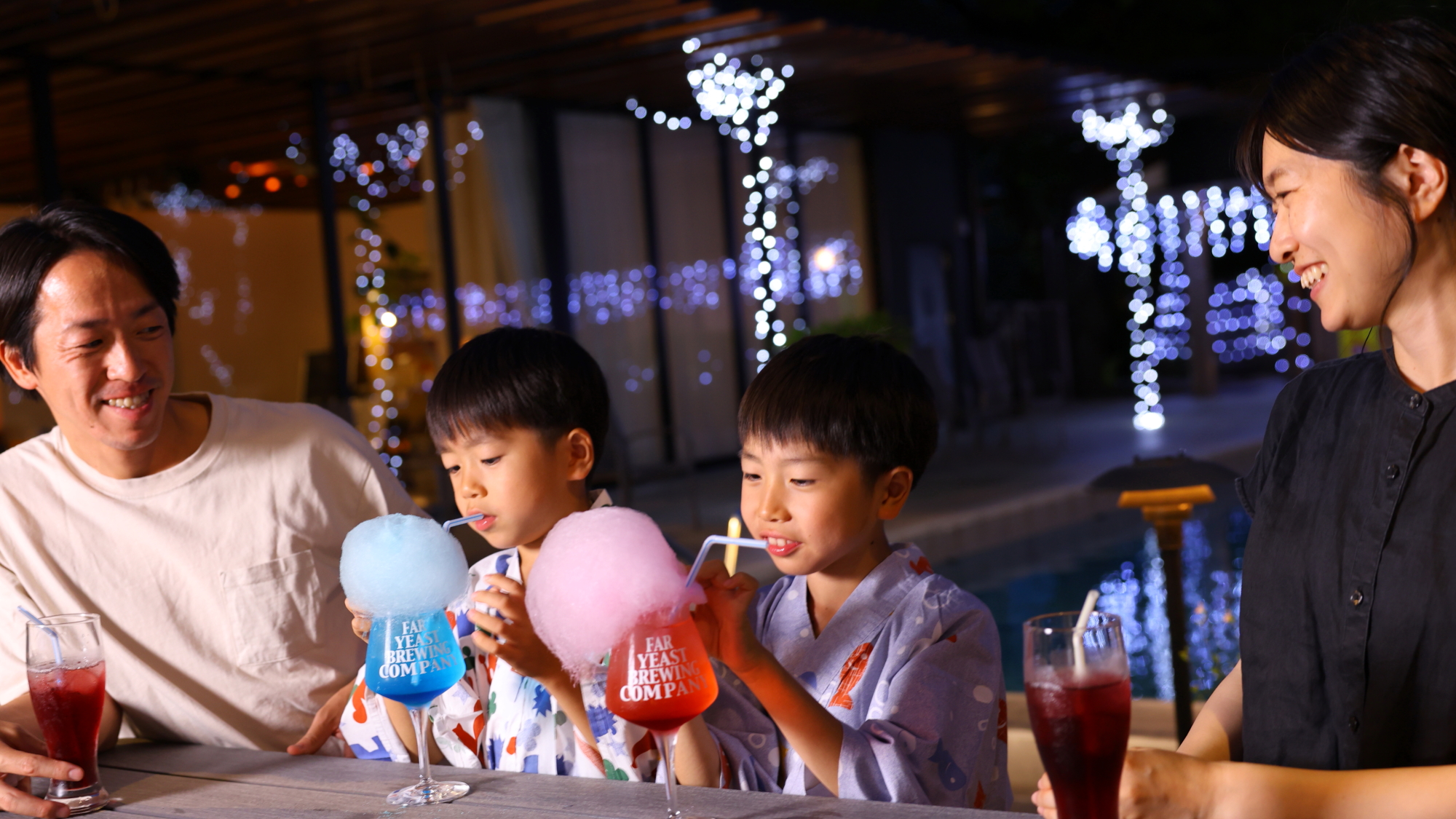 ご家族のかけがえのない夏のひとときを、ホテルふじで