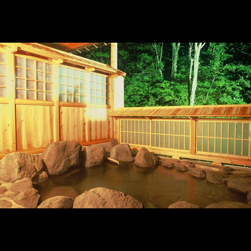 ◆ Large communal bath open-air bath (men's bath)