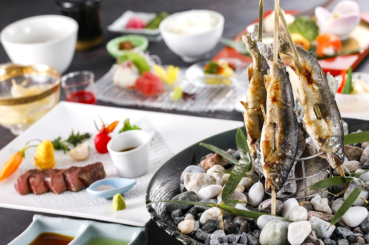 【里山deエステ】エステ120分シェア付♪里山馳走料理ベーシックコース　燦−SAN−