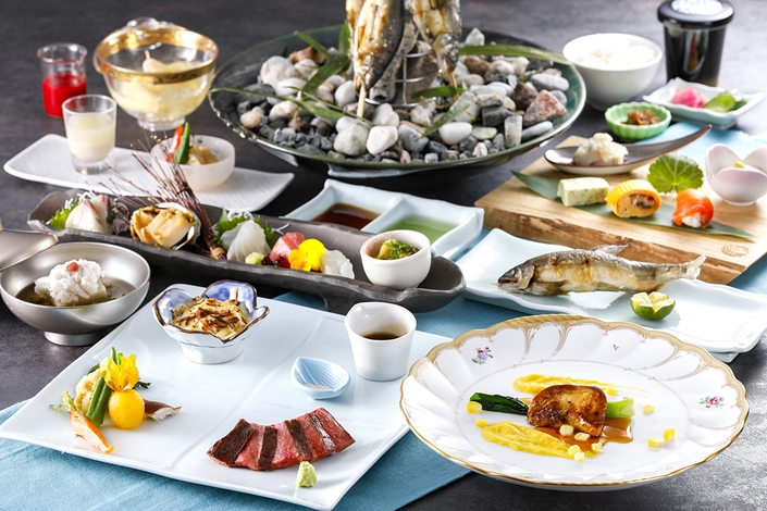 【記念日】ありがとうの気持ちを込めて　里山馳走料理×オールインクルーシブ 最上級コース饗
