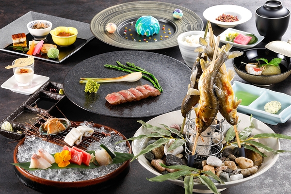 【楽天トラベルサマーSALE】里山馳走料理×里山満喫オールインクルーシブ★最上級コース 饗−KYO−