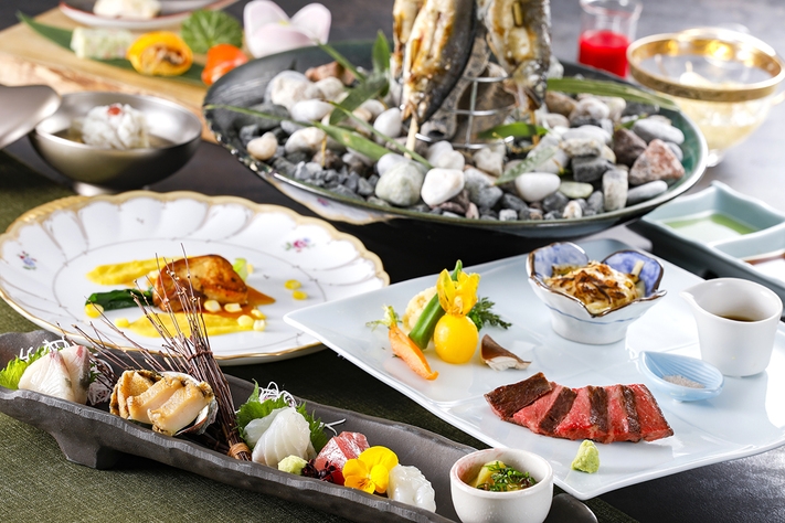 【記念日】ありがとうの気持ちを込めて　里山馳走料理×オールインクルーシブ 最上級コース饗