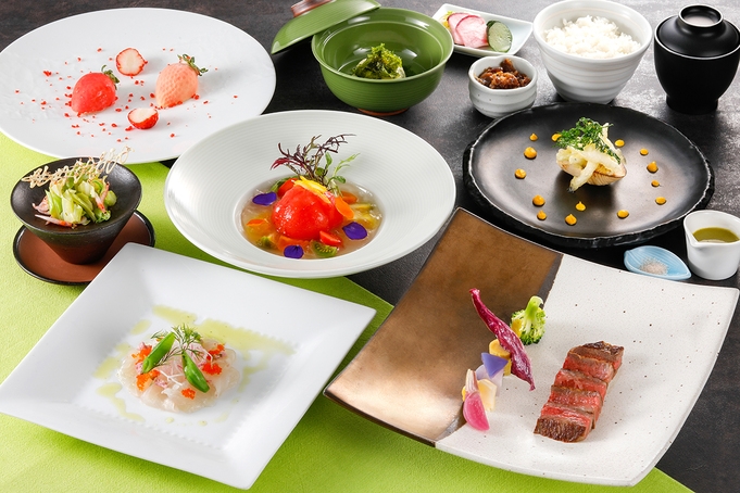 京都・湯の花リゾート！里山馳走料理×オールインクルーシブ★ベーシックコース 燦−SAN−