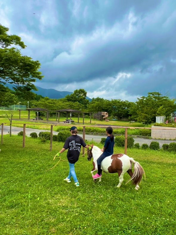 ポニー乗馬