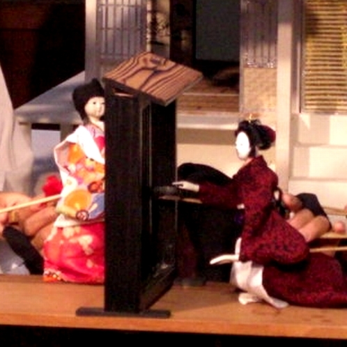 ▲稗田野神社　佐伯燈籠祭－人形浄瑠璃－（2）