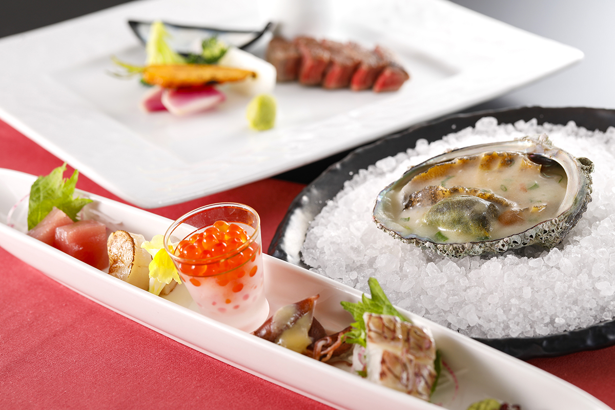里山馳走料理　最上級コース　饗－KYO－【春期間】2025年3月～2025年5月　御魚、御肉料理