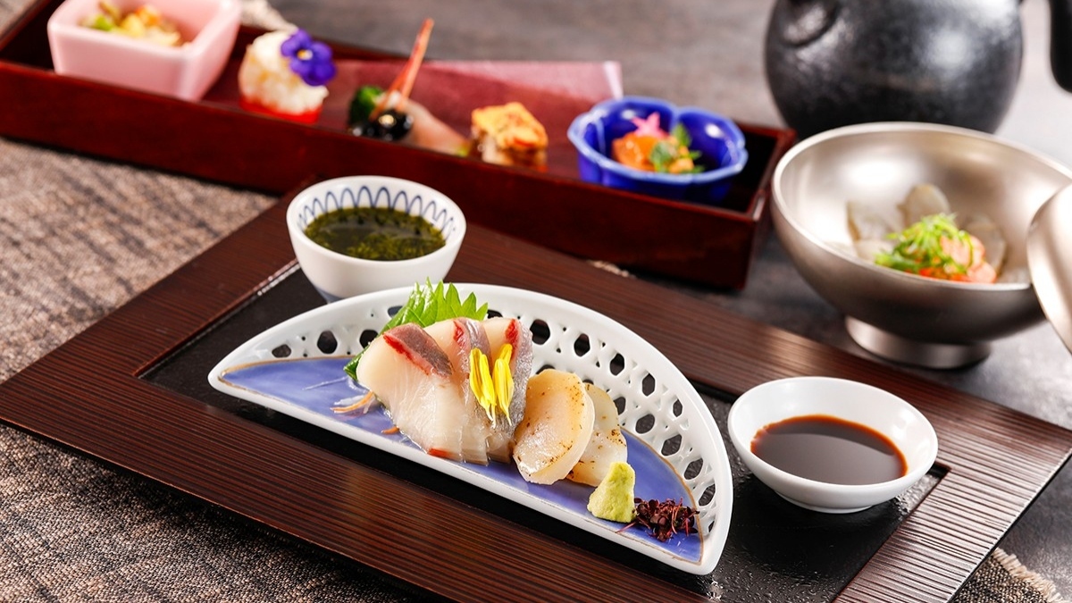 里山馳走料理　カジュアルコース　漸－ZEN－【冬期間】2025年12月～2026年2月　お造り