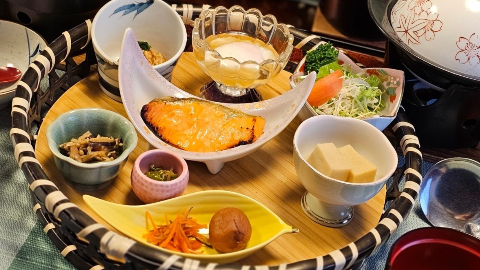 朝食一例