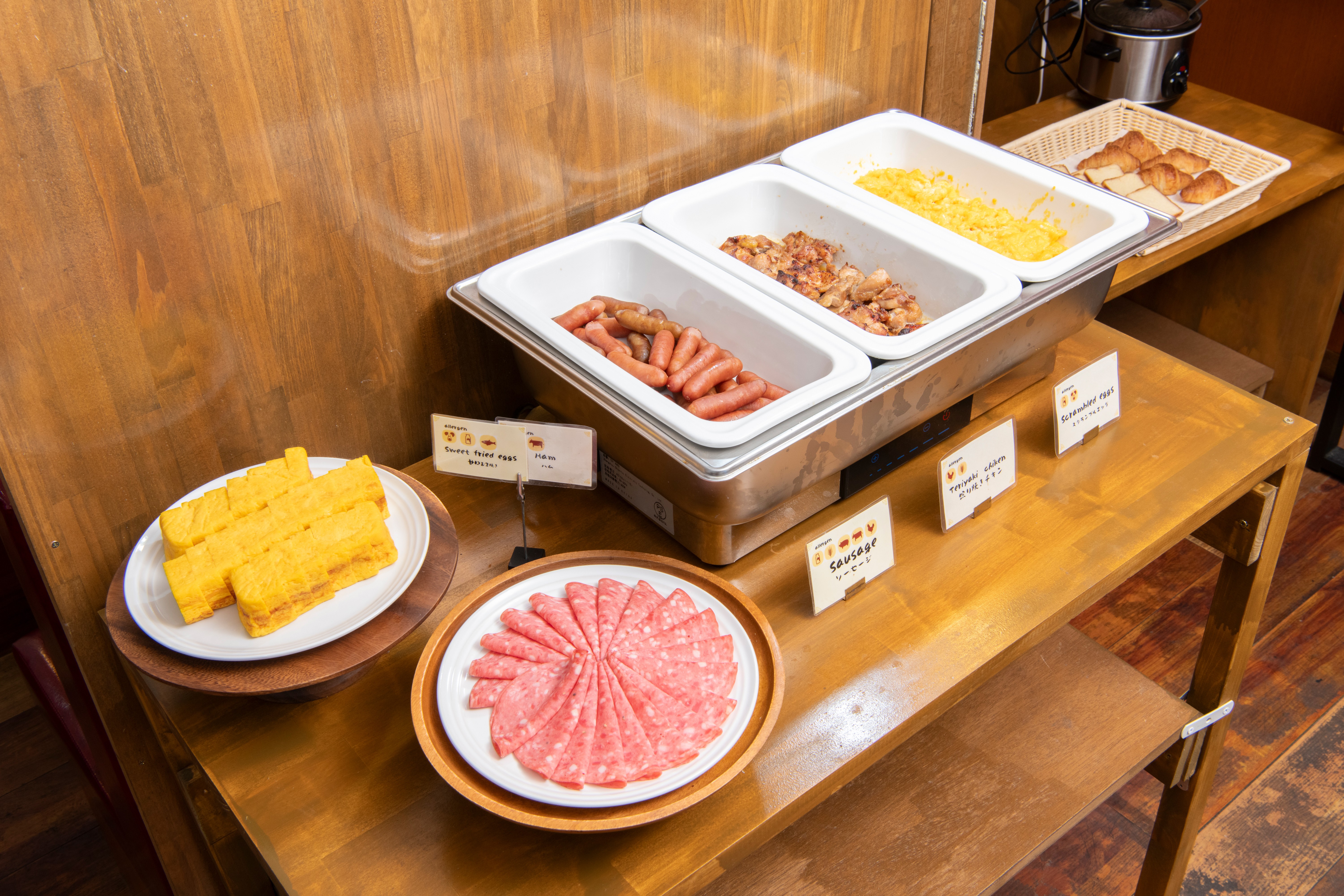 朝食バイキング②