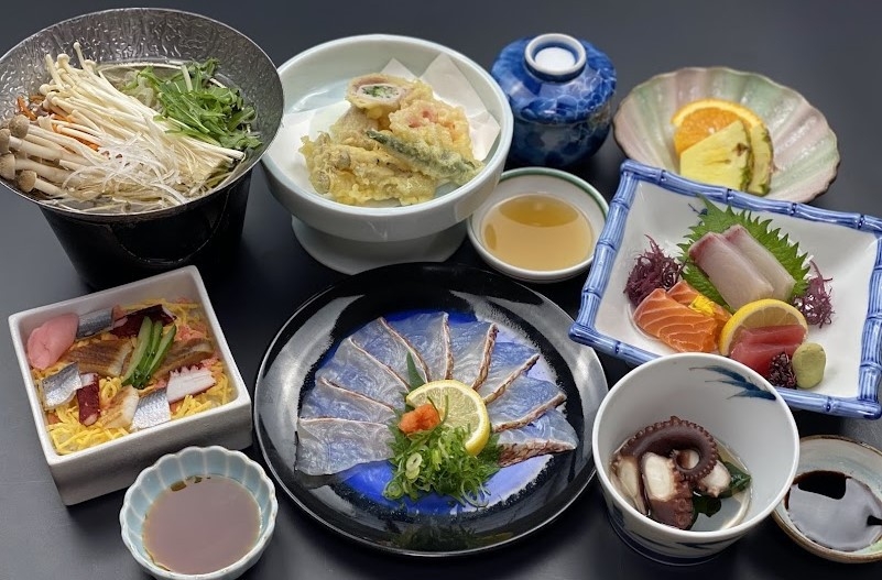 【季節食材の会席プラン】瀬戸内の鯛しゃぶしゃぶ鍋メインの和食会席＊チェックイン前特典あり