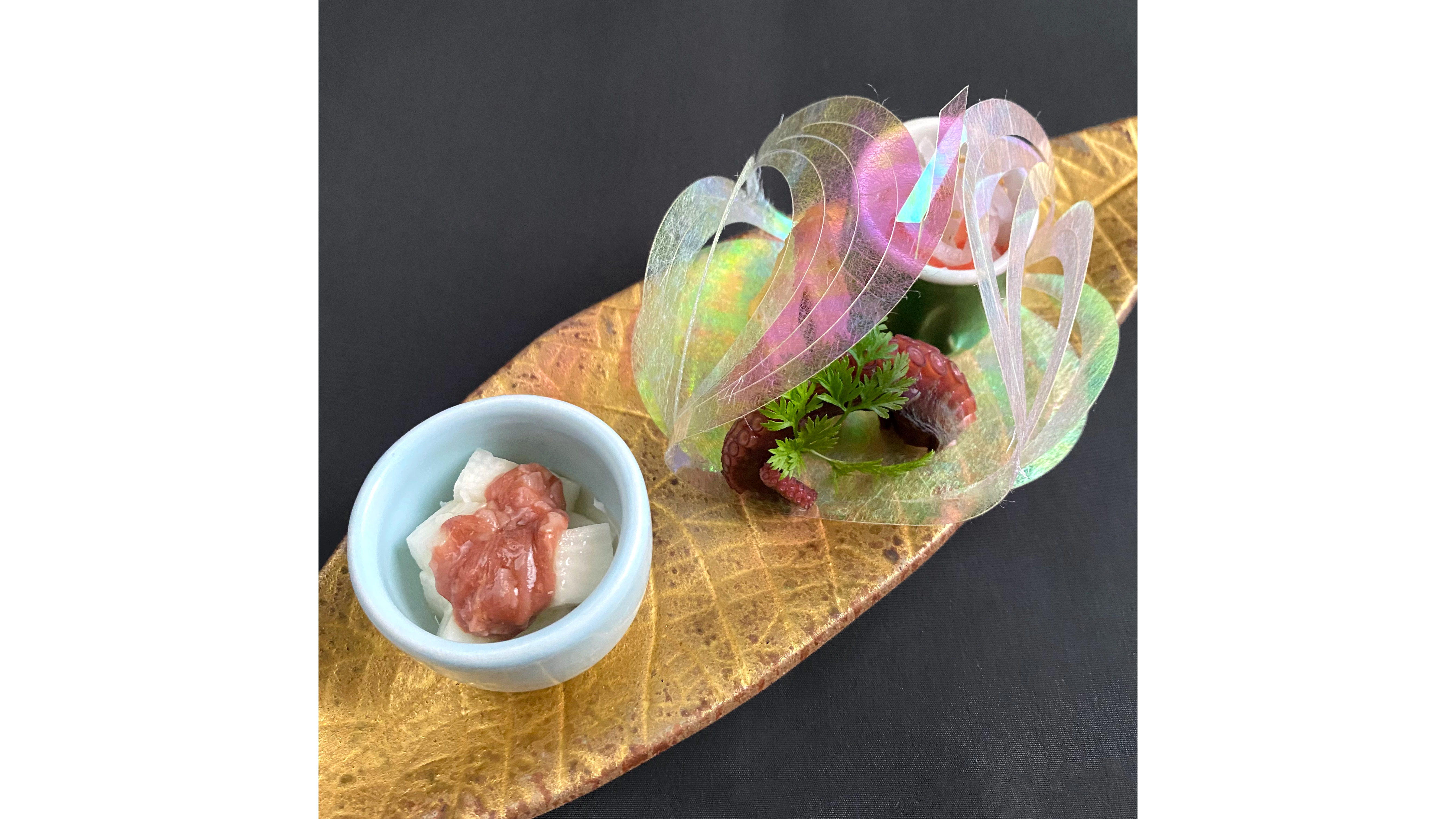 夕食一例（前菜）