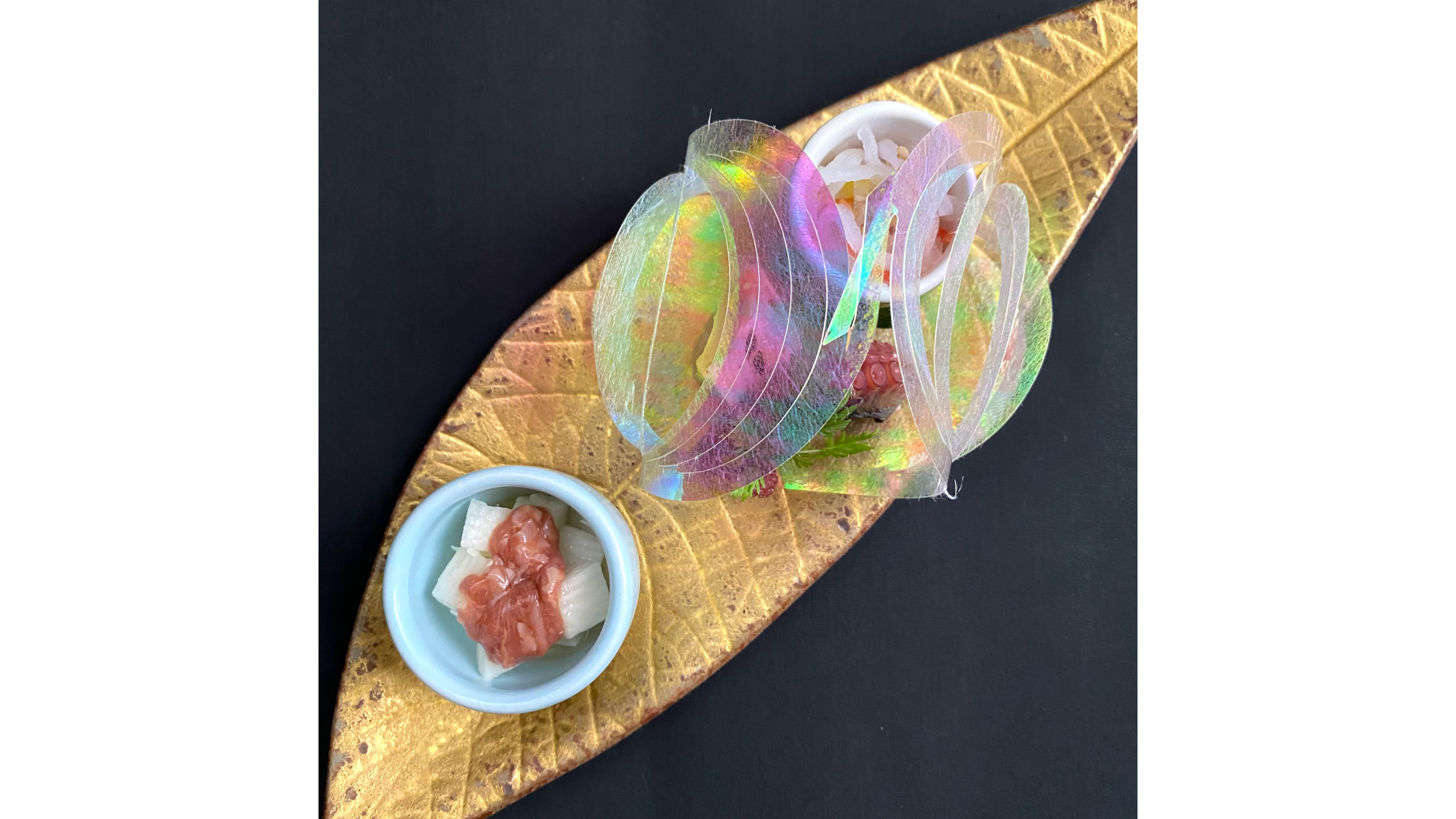 夕食一例（前菜）