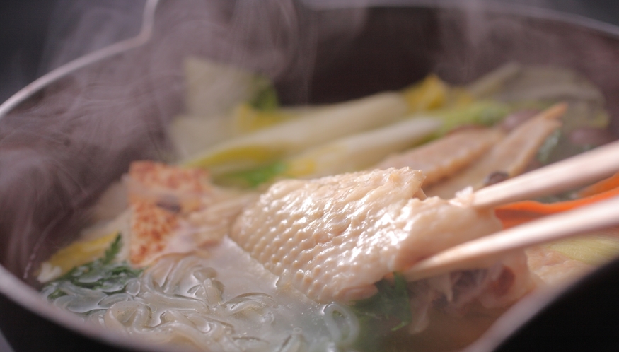 【夕食】鶏なべのイメージ画像