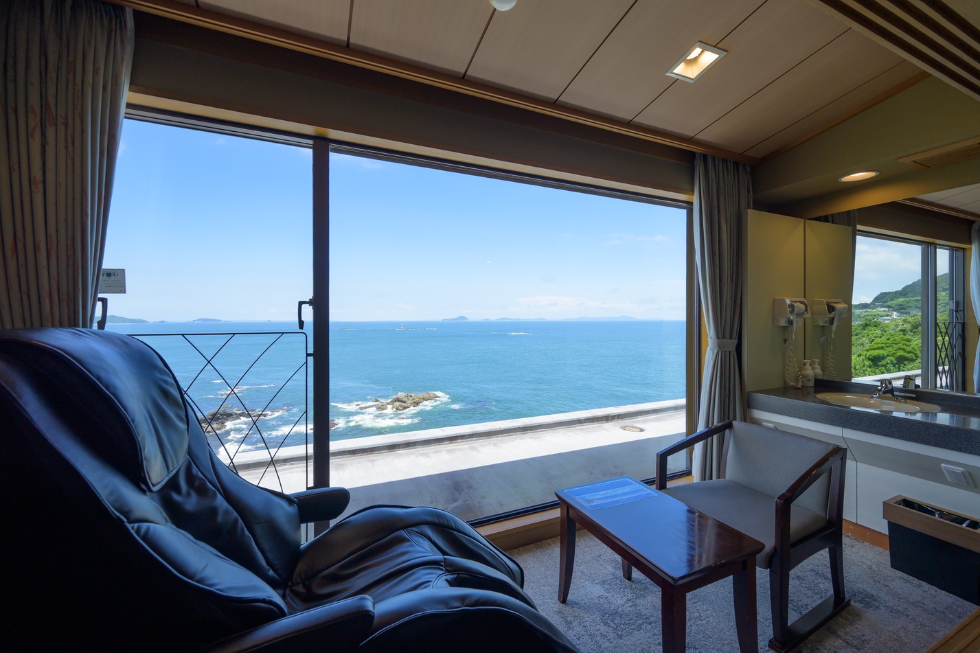 和室からの景色