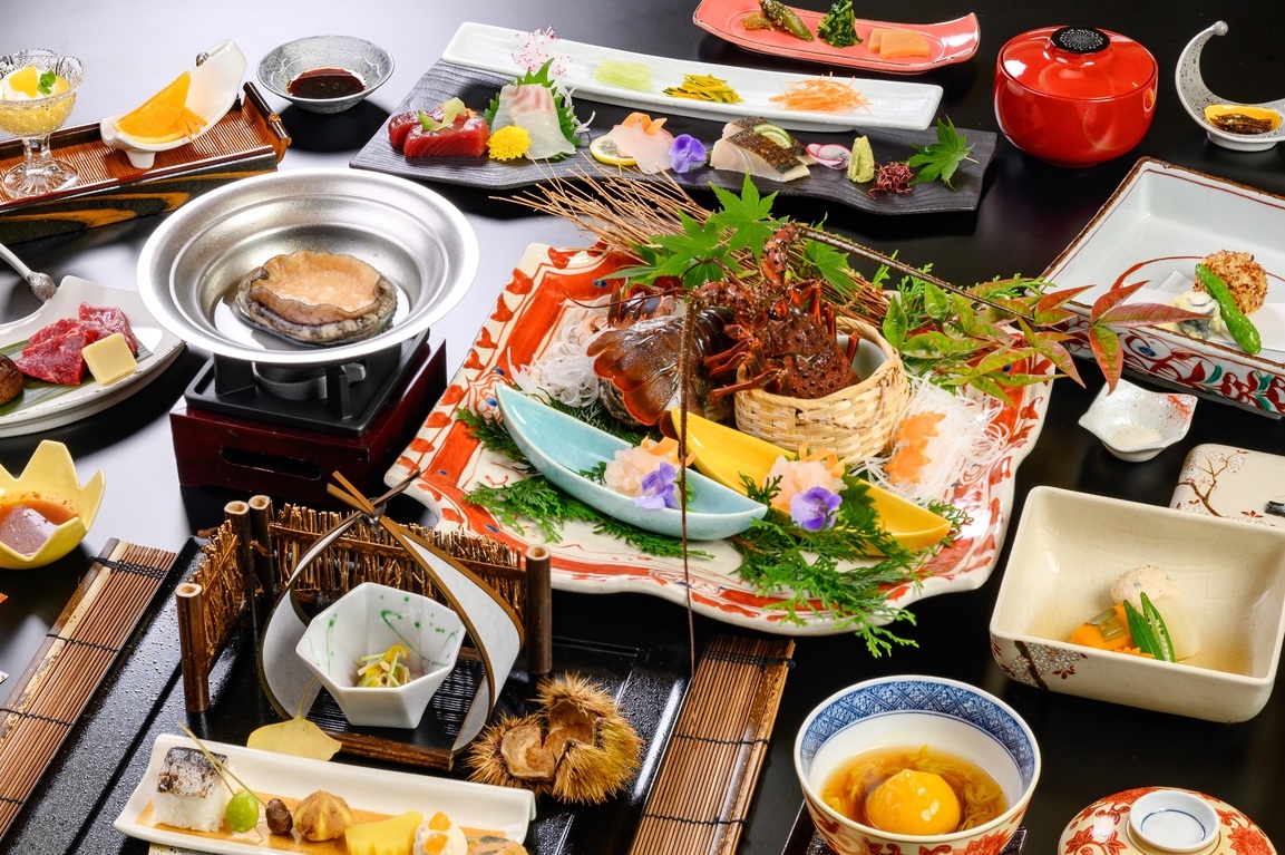 ■伊勢海老＆鮑■２大美味☆新鮮な海の幸を贅沢に♪