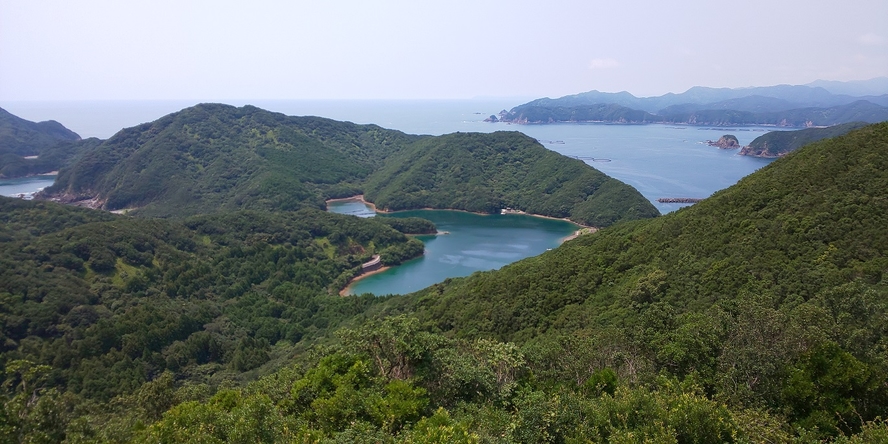 見江島展望台～ハートの入り江～