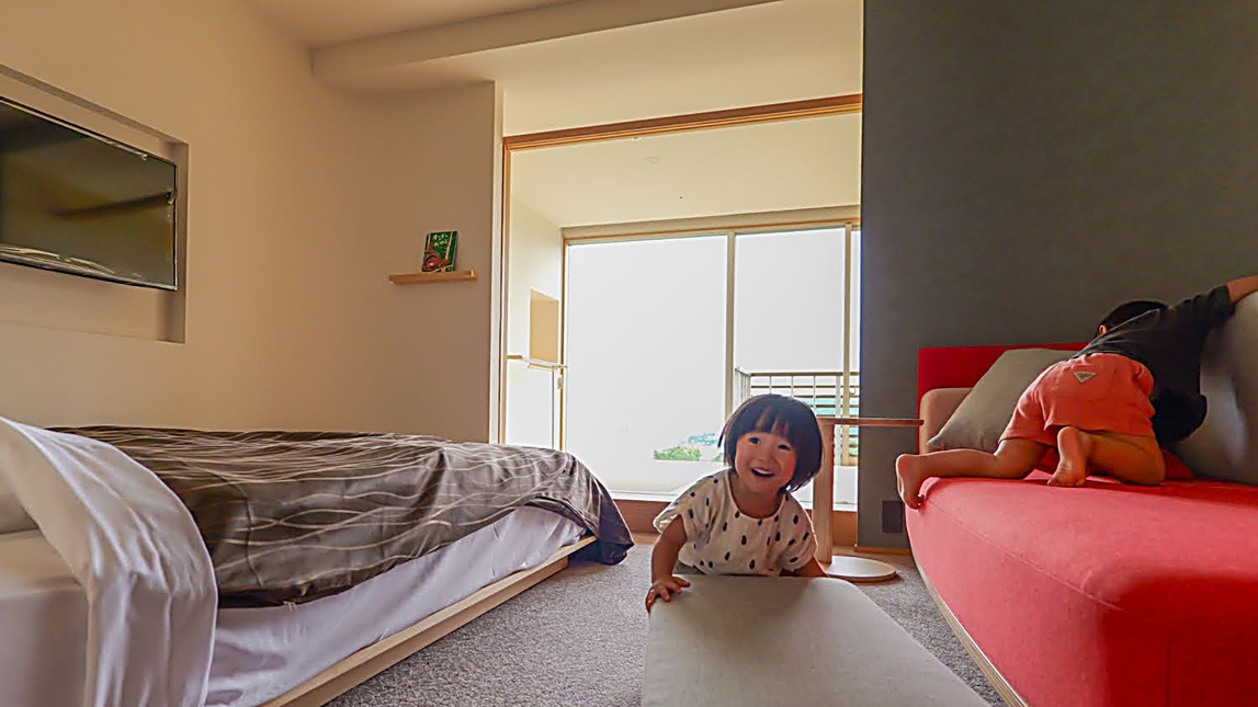 【ママ＆キッズ ベビートライアルセットをプレゼント　×ジュニアスイート】赤ちゃんも嬉しい家族旅