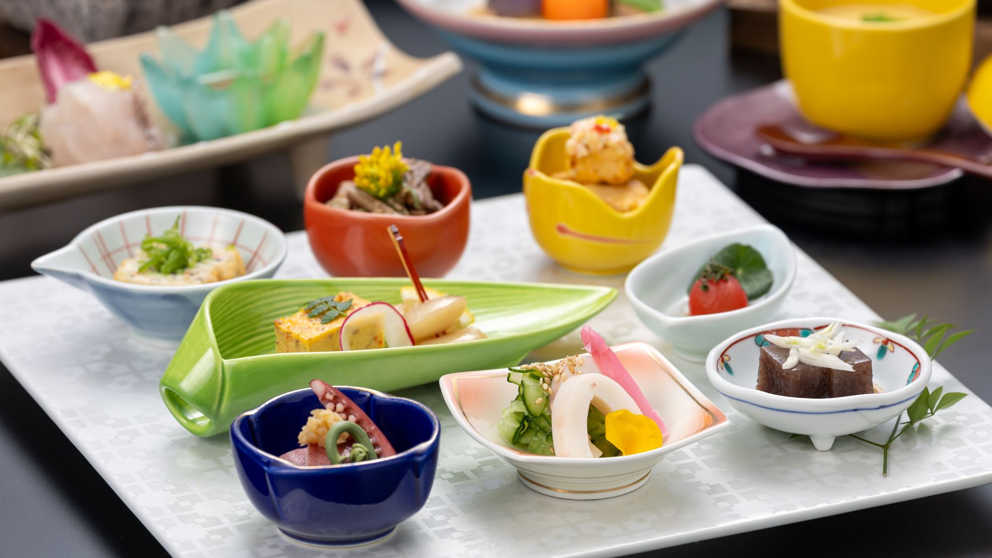 信州の恵み「里山膳」前菜