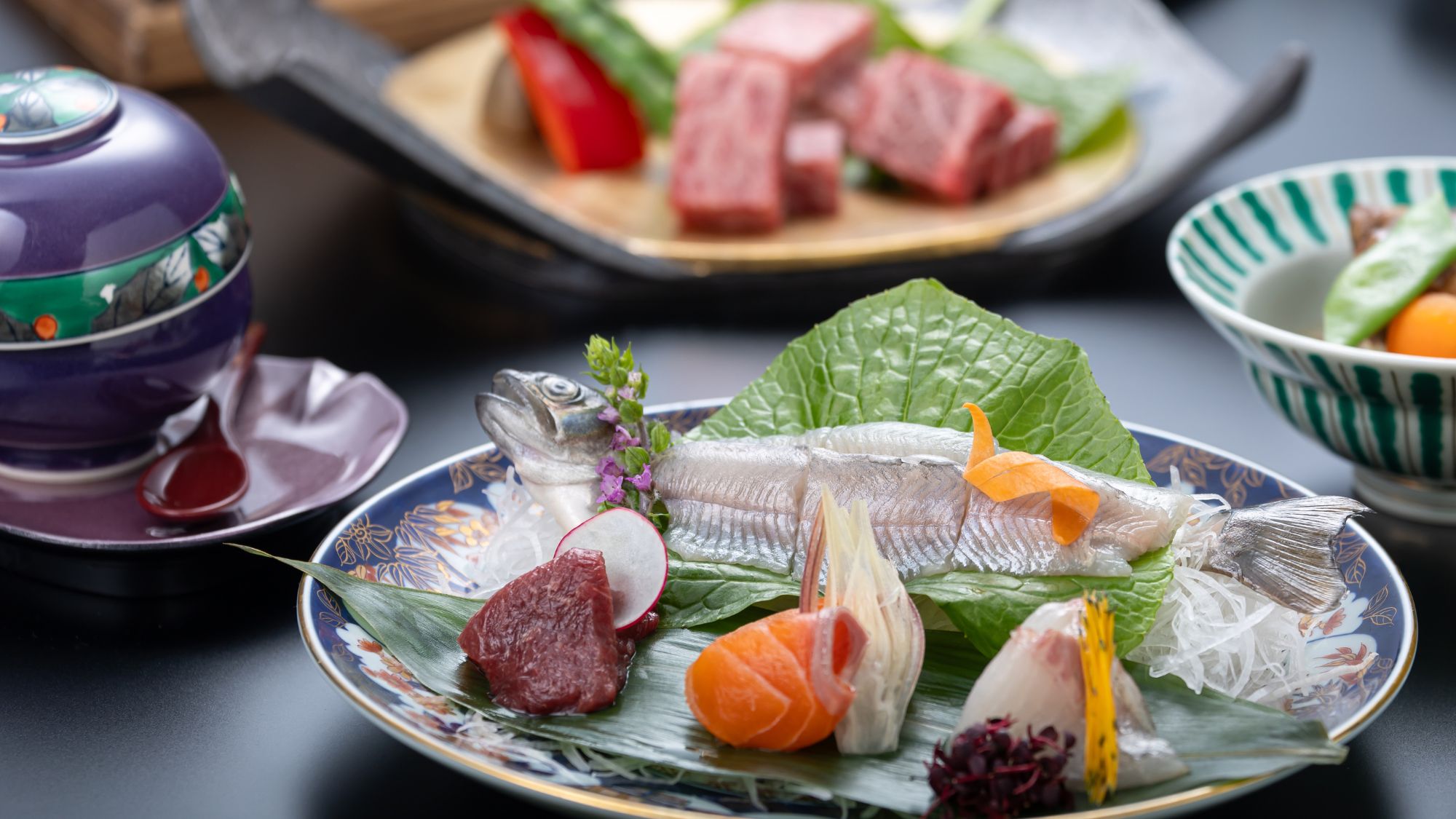 信州の贅「美景膳」刺身
