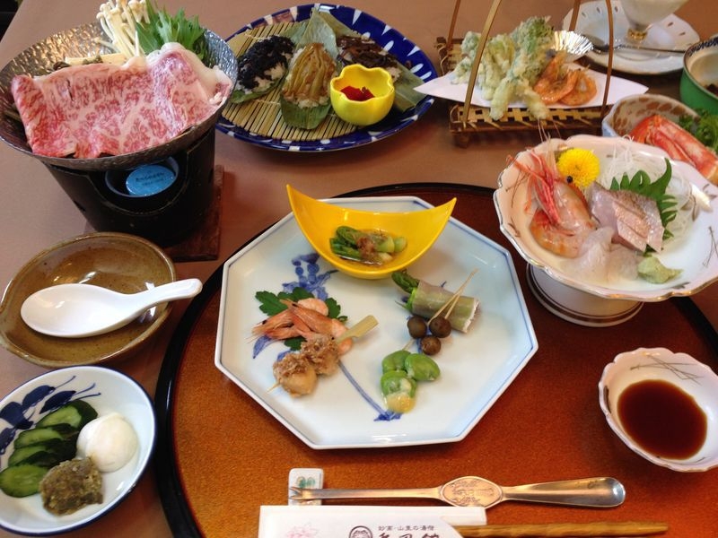 【アップグレード/2食】季節を感じる山の幸に加え日本海の旬な海鮮物をご用意♪