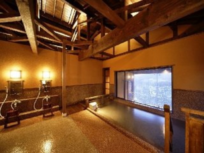 妙高・山里の湯　大浴場