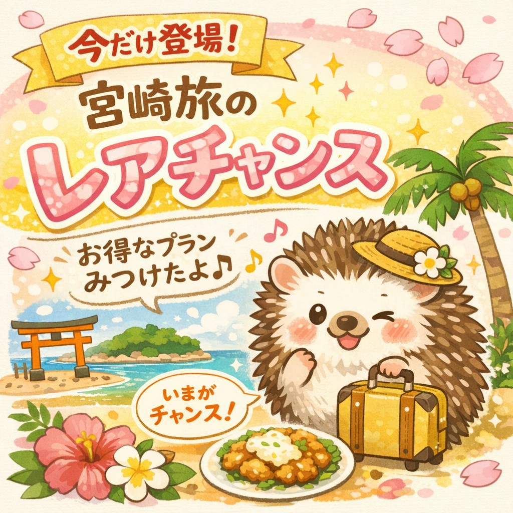 【宮崎旅のレアチャンス】素泊まりプラン　※ＮＨＫ映りません