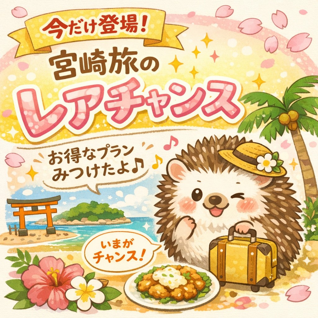 宮崎旅のレアチャンス