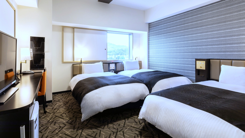 トリプルルーム　広さ23㎡