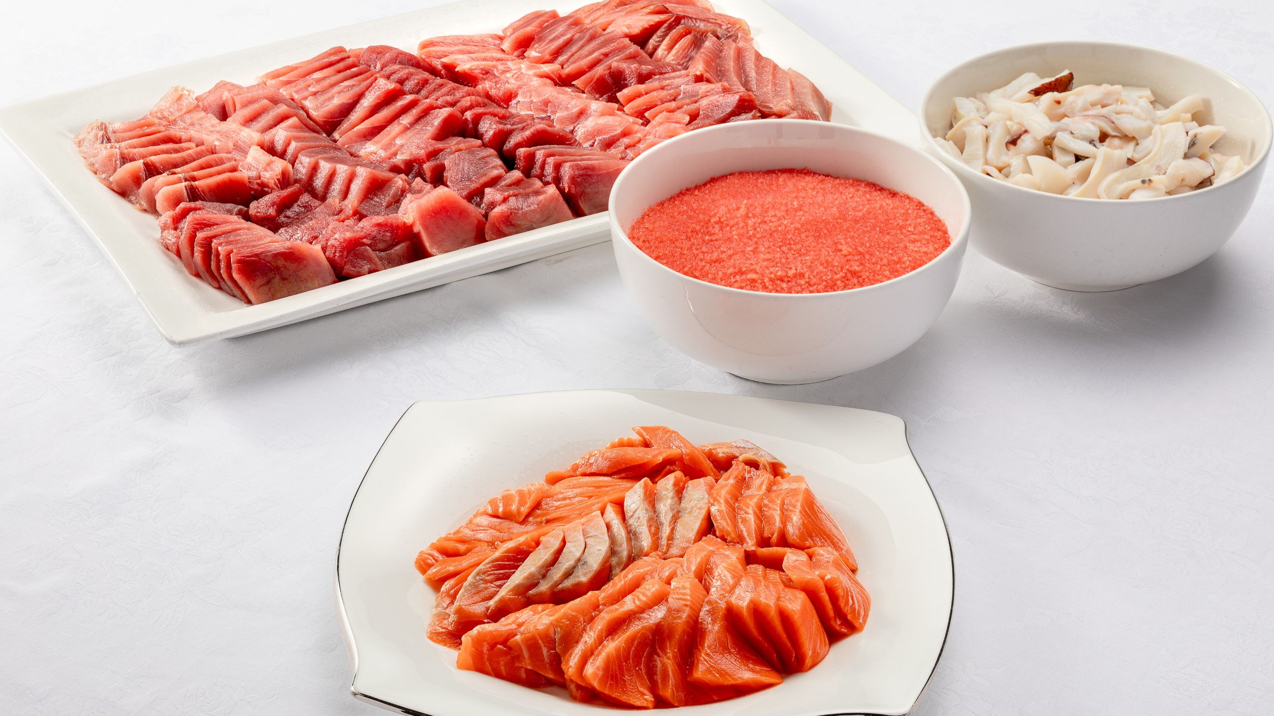 自慢の海鮮コーナー