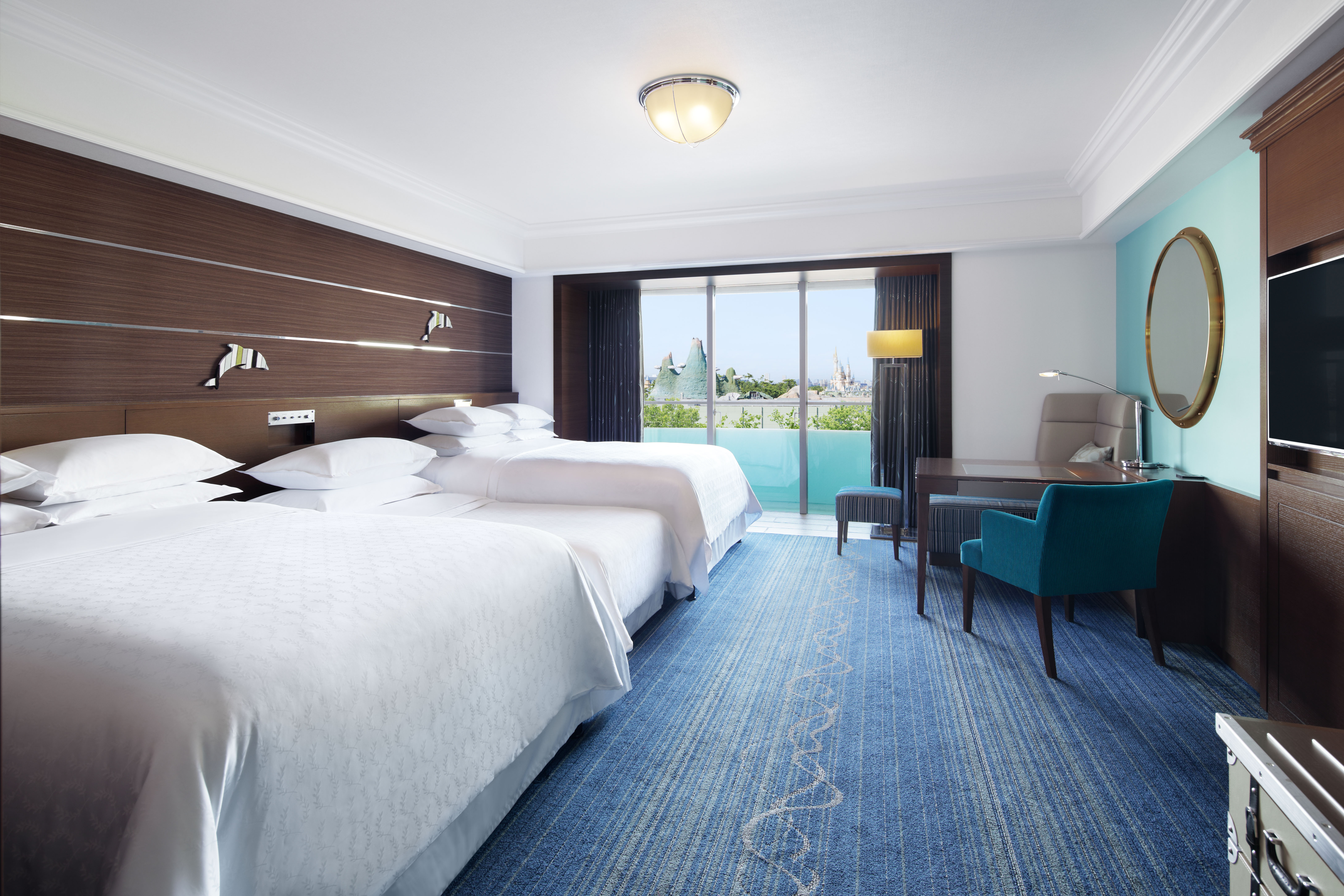 新オーシャンドリームルーム ベッド3台 ランド