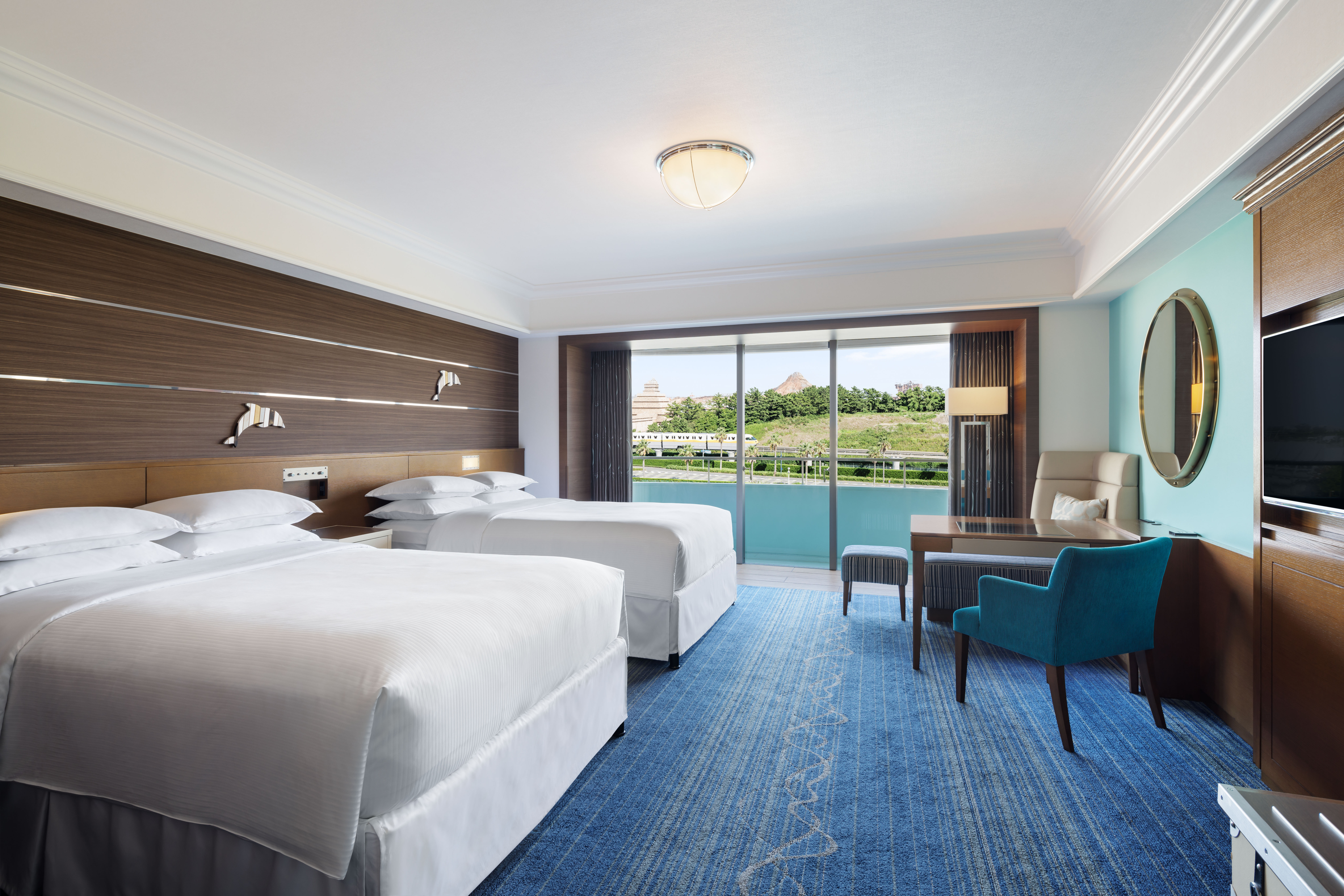 新オーシャンドリームルーム ベッド2台 シー