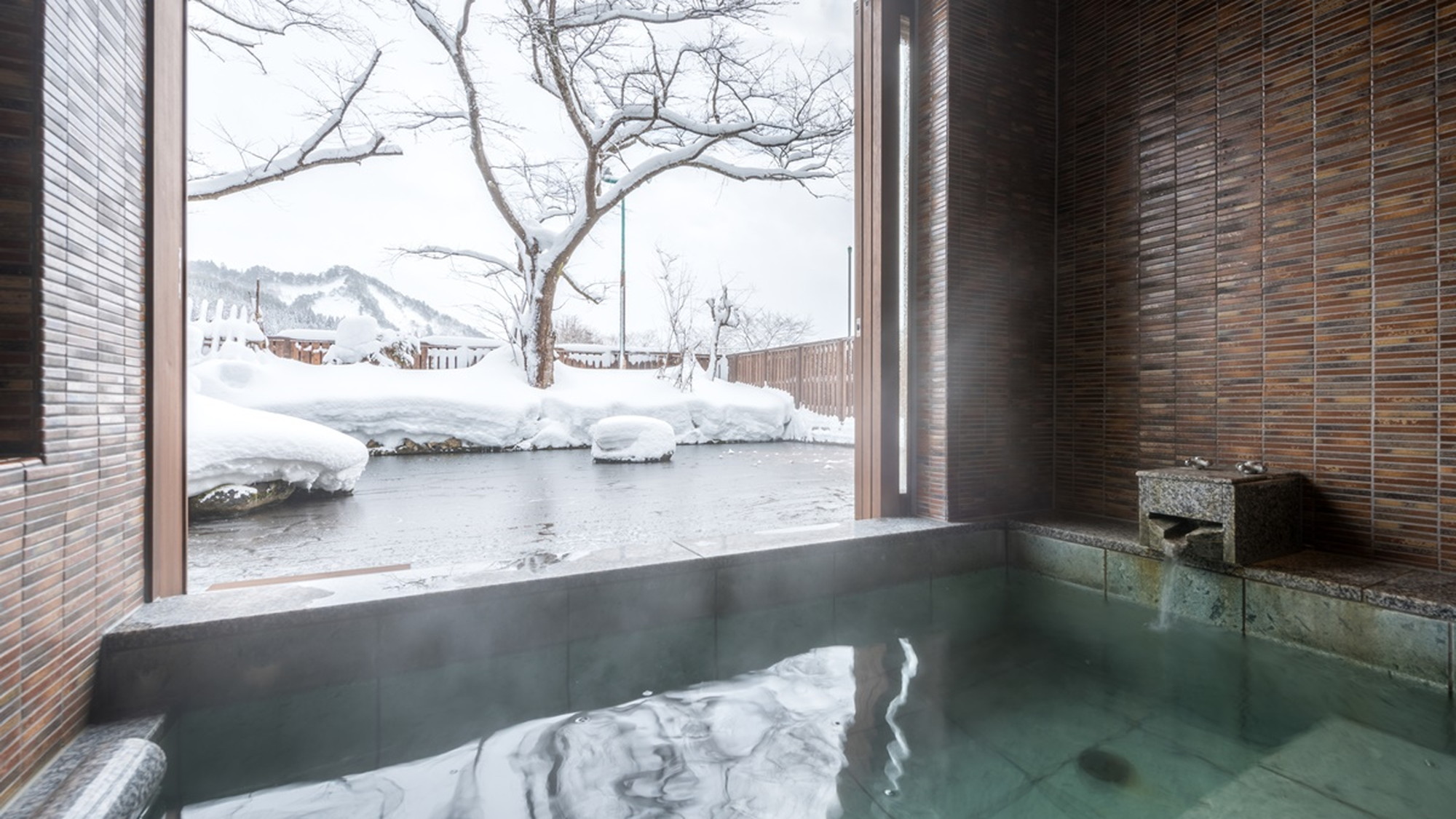 【ジュニアスイート】温泉露天風呂付和モダンツイン・露天風呂