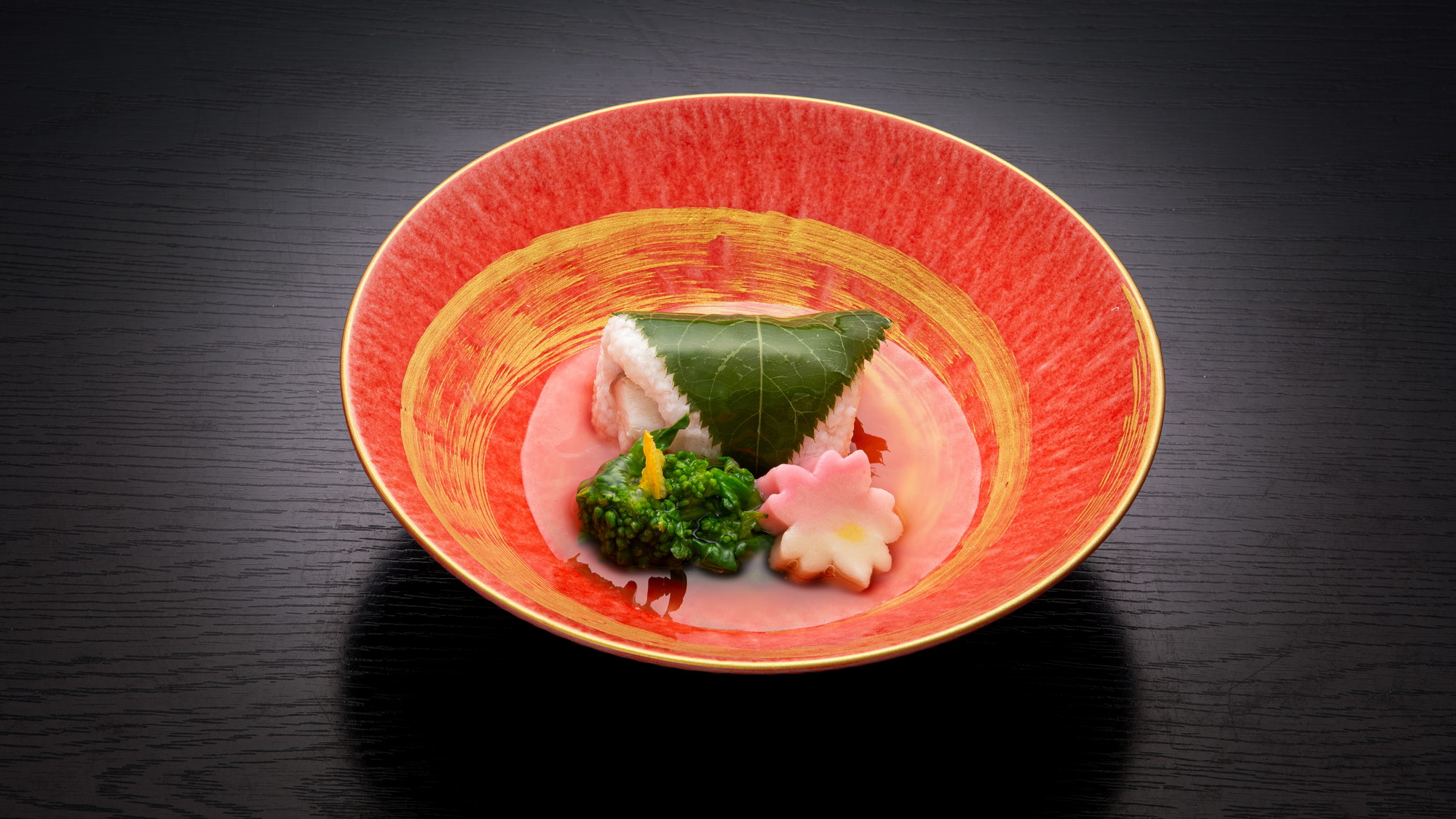 【桜御膳】蓋物