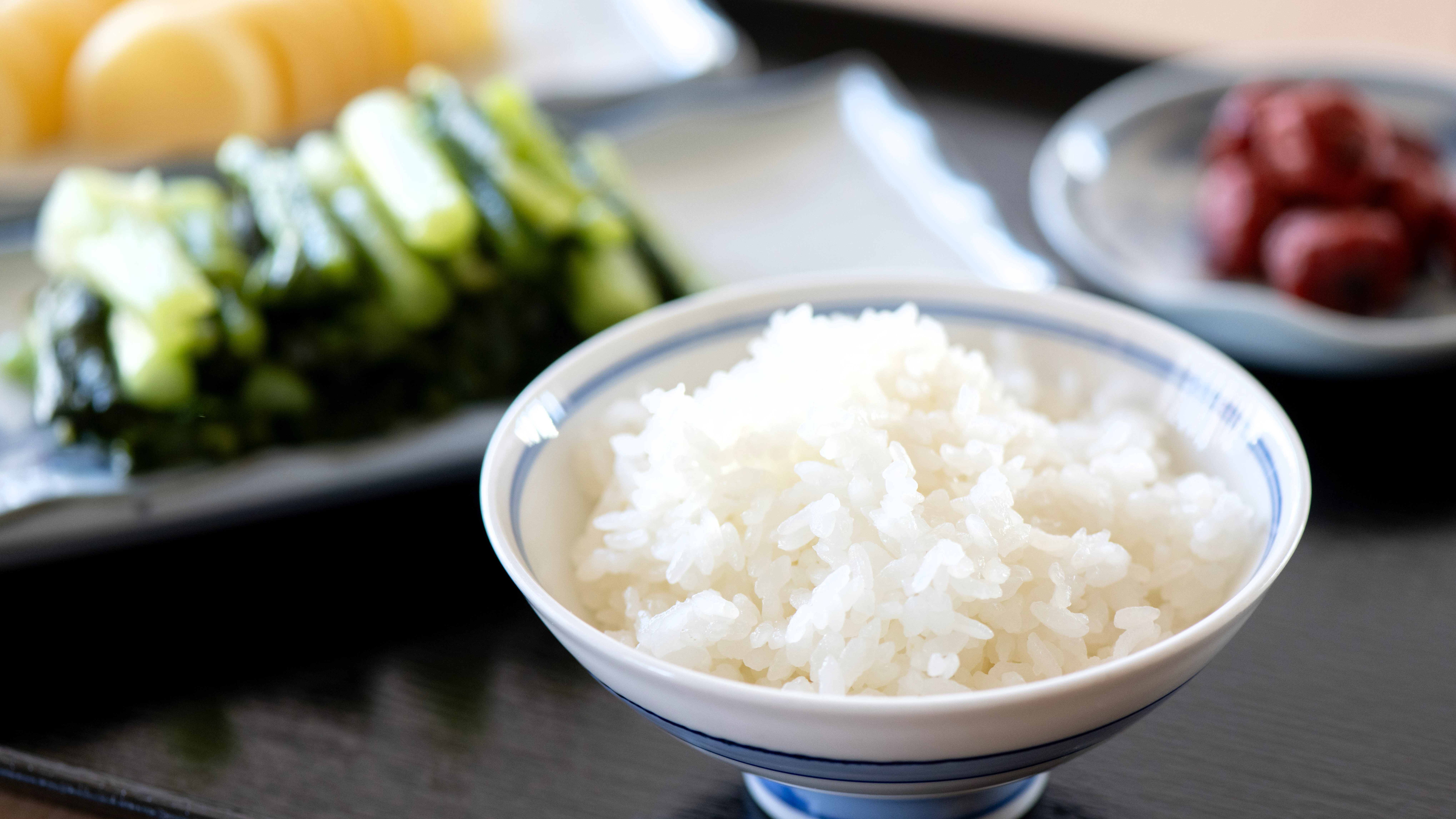 *朝食：お米は安曇野産を使用。お魚とメインのおかずは日替わりでご提供しております。(一例)