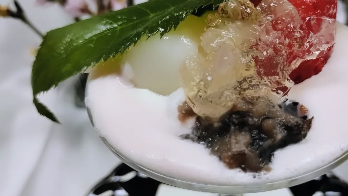 【ご夕食】里山の懐石の一品一例（春）