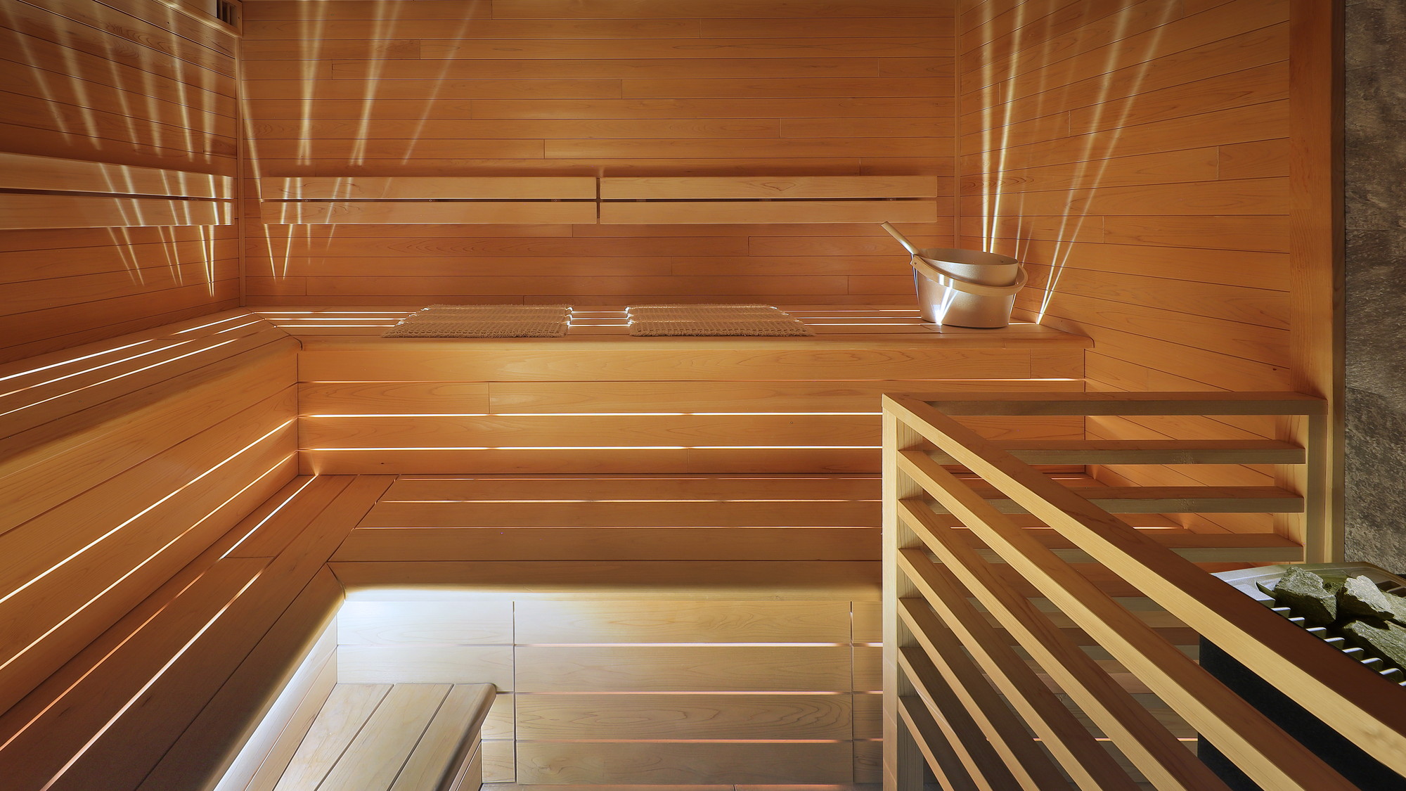 【茶寮プレミアムスイート】セルフロウリュサウナ＋露天風呂＋シアタールーム