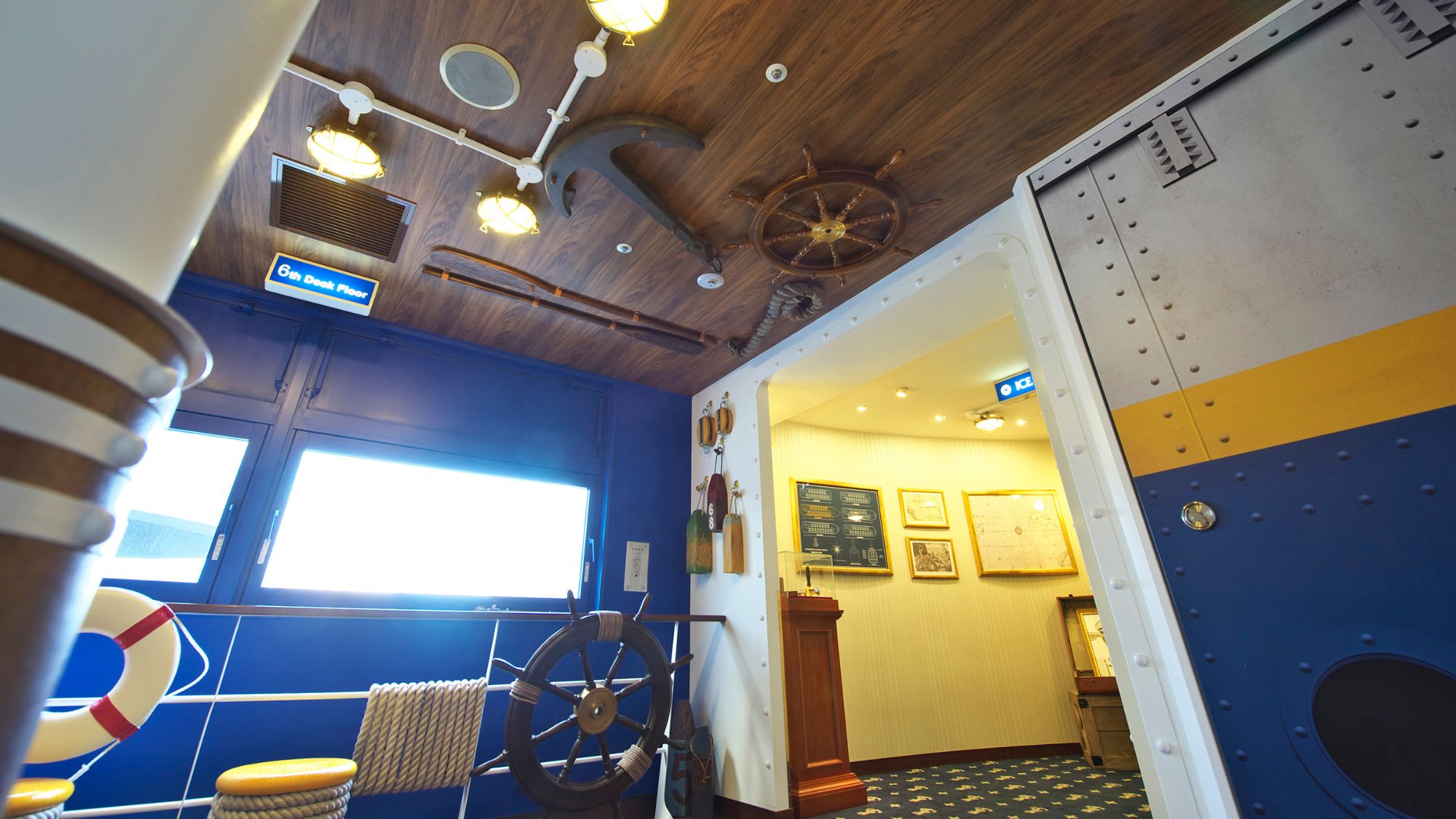 船を動かすのに必要な道具がたくさん！