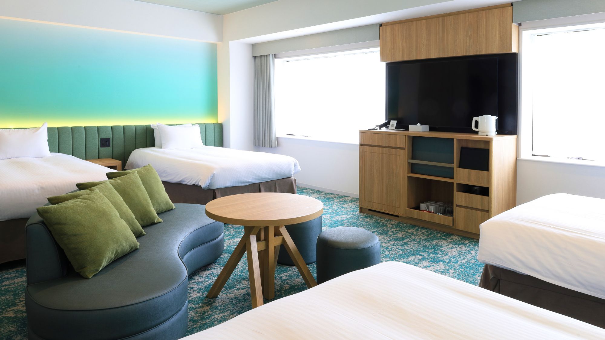 3世代や女子会ステイにおすすめ『コンフォートファミリールーム』