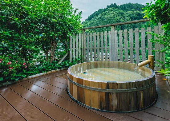 【大自然★露天風呂付客室が基本プランの３３％OFF】2026年春限定♪ちょっと贅沢プラン＜２食付＞